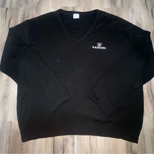 Vintage Raiders sweater size Large by NFL Garan